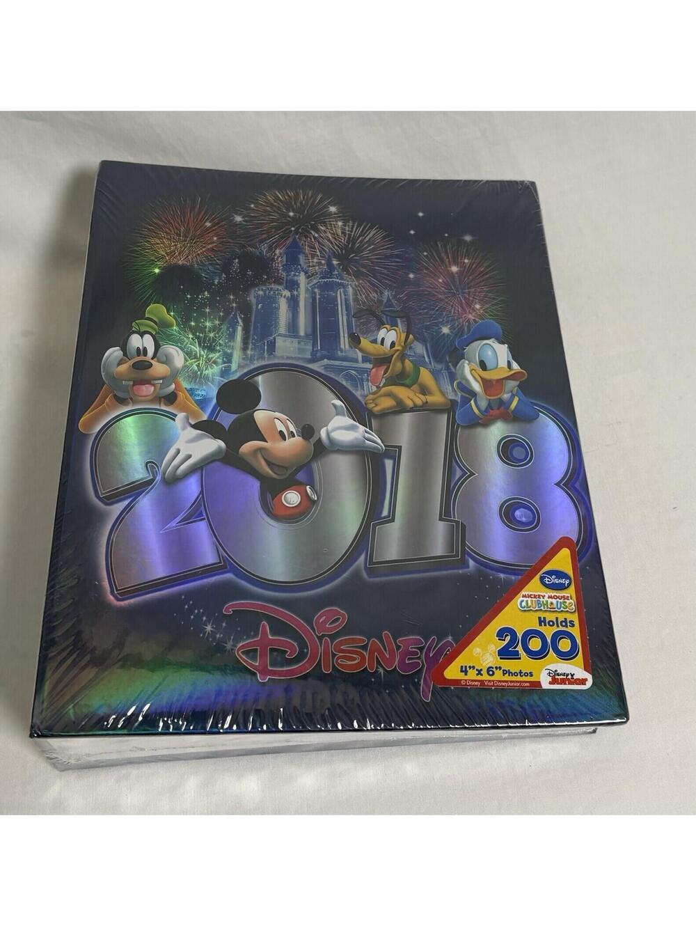 Mickey Mouse 2018 Disney Photo Album NEW Holds  200 4 x 6 Photos  Disney Junior
